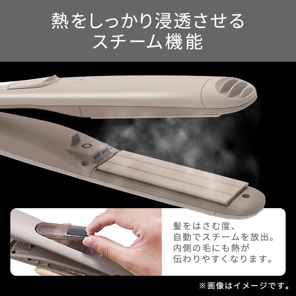 TESCOM Hair Straight Protect Совместимость с температурой Auto Rakuten Elims Clay Iron, Iron, Ion, 30,5 мм, 100-200 ℃, Overseas, Регулировка/Блокировка/Память,