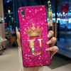 Cute New Design Crown Letter Shockproof Soft Phone Case For Asus ZenFone Live (L1) ZA550KL Bumper Silicone Black Case Cover