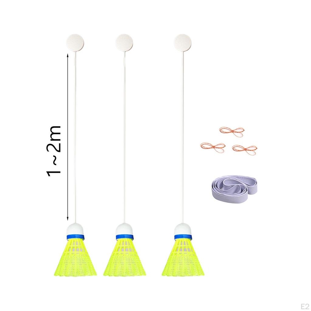 1 Set Self Study Badminton Training Balls with Shuttlecock for Beginner