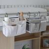 College Dorm Bedside Hanging Storage Basket - Upper Bunk Organizer