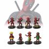 Character Model Deadpool Toys Cute Cartoon Living Room Tabletop Dolls Decor