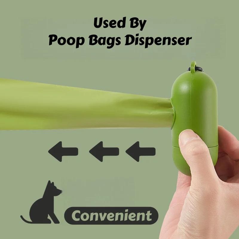 30-1200PCS Rolls Biodegradable Poop Dog Bags - Thickened Dog Waste Bags for On-the-Go Outdoor Cleanup & Environmentally Friendly