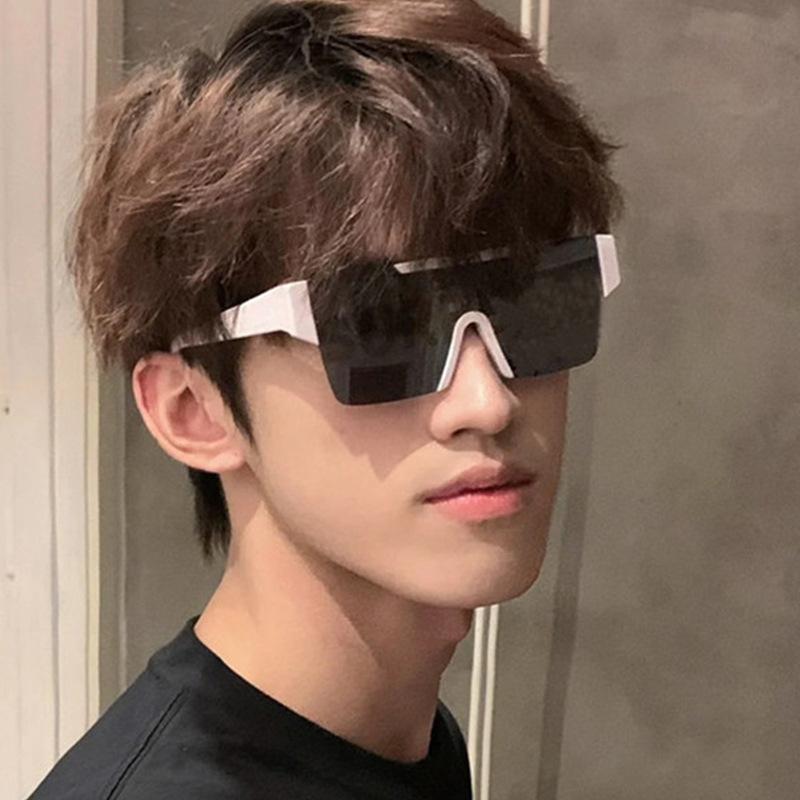 Новые велосипедные квадратные солнцезащитные очки в стиле Y2K, ветрозащитные очки для мужчин и женщин, линзы с ретроотражающим покрытием, спортивные очки для езды по шоссе