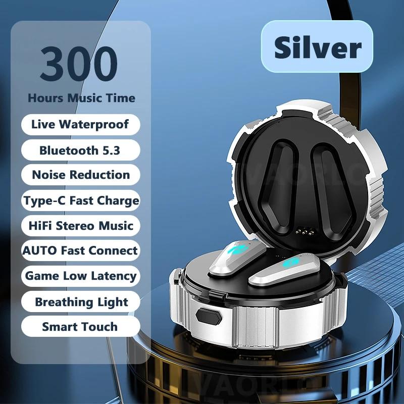 Игровые наушники X35 TWS Беспроводные наушники Bluetooth 5.3 с ожерельем HIFI Стерео гарнитуры с низкой задержкой и шумоподавлением Спортивные наушники