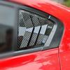 For Honda Civic 9th Sedan 2011 2012-2015 ABS Plastic Rear Window Quarter Louver Cover Side Vent Trim Car Adhesive Accessories
