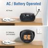 Portable Stereo CD Player Boombox with AM/FM Radio Bluetooth Speaker Player USB Playback