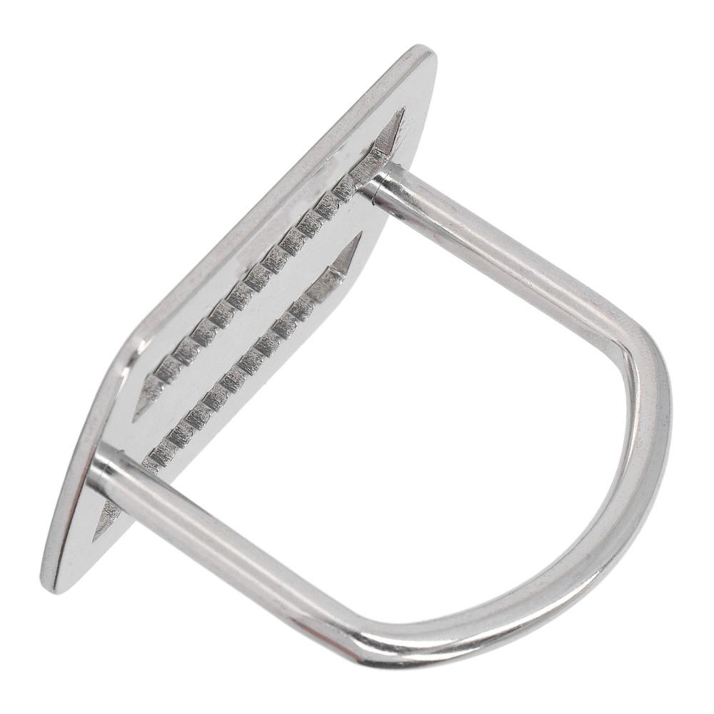 2PCS D Ring Diving Buckle D Ring Belt Slide Keeper Stopper Dive Weight Belt Keeper Diving Equipment
