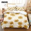 Красивый Постельный Комплект с Цветами Комплект Пододеяльника 3D Постельное Белье Цифровая Печать Постельное Белье Размер Квин Модные Дизайны