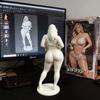 3D-печатная скульптура туфли на высоком каблуке Статуя Чистого Желания Красоты для Гостиной Стола Спальни Домашнего Декора Искусство Ремесло DIY Подарок