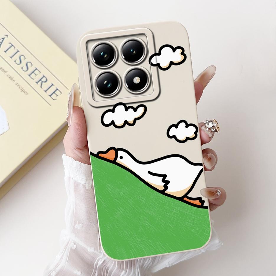 For Xiaomi 14T Pro Case Cute Dog Cartoon Cover Soft TPU Full Cameras Protection Shell For Xiaomi Mi 14T Pro Mi14T 5G Phone Cases
