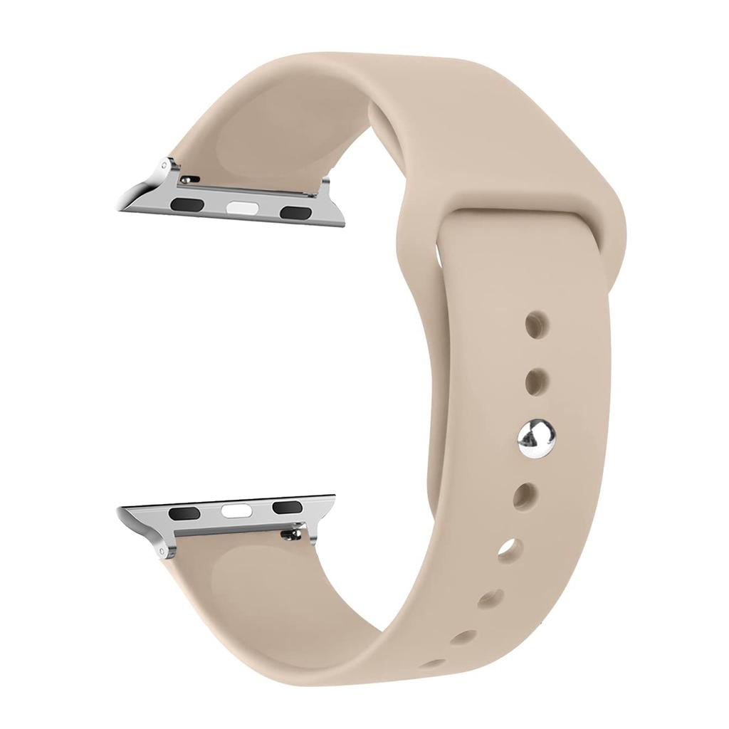 Для Apple Watch ultra 2 ремешок 49мм 46мм 44мм 40мм 45мм 41мм 42мм Силиконовый браслет correa iWatch series se 9 8 7 6 3 10 11 ремешки