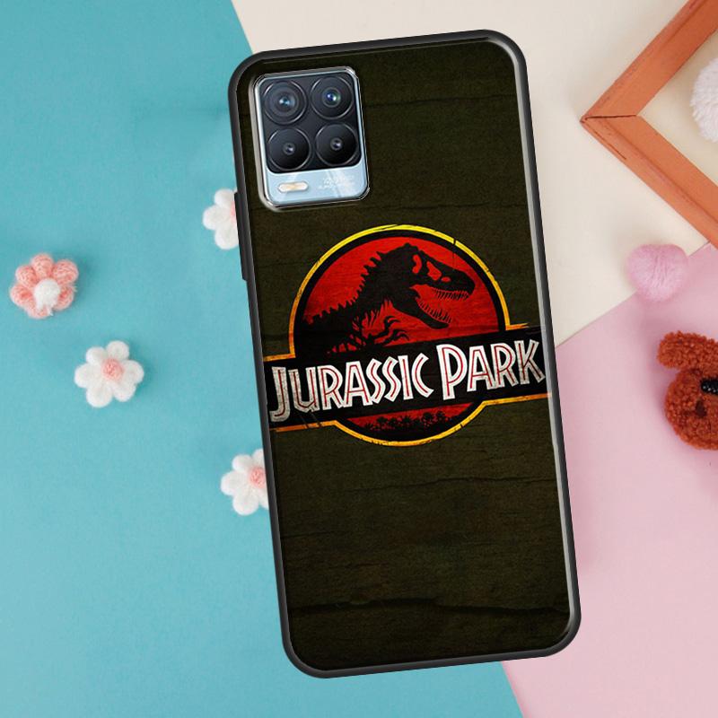 Dinosaur World Jurassic Park For OnePlus 11 10 Pro 10T Nord CE 2 Lite Realme C55 C35 C33 C31 C30 C21Y GT Neo 5 3 2T Case