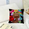 Забавная наволочка для подушки Sackboy из LittleBigPlanet 45*45 см Декоративная наволочка Домашняя наволочка для подушки на диван