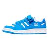 adidas Originals Forum Low Синтетическая кожа Прочные низкие кеды для скейтбординга Детские кроссовки Синий Белый GX9697