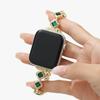 Apple Watch Ultra Band 49mm Emerald Chain 45mm 42mm 44mm Women's Stainless Steel Iwatch Series10 46mm 9 8 7 6 Se 5 4 3 41mm 38mm