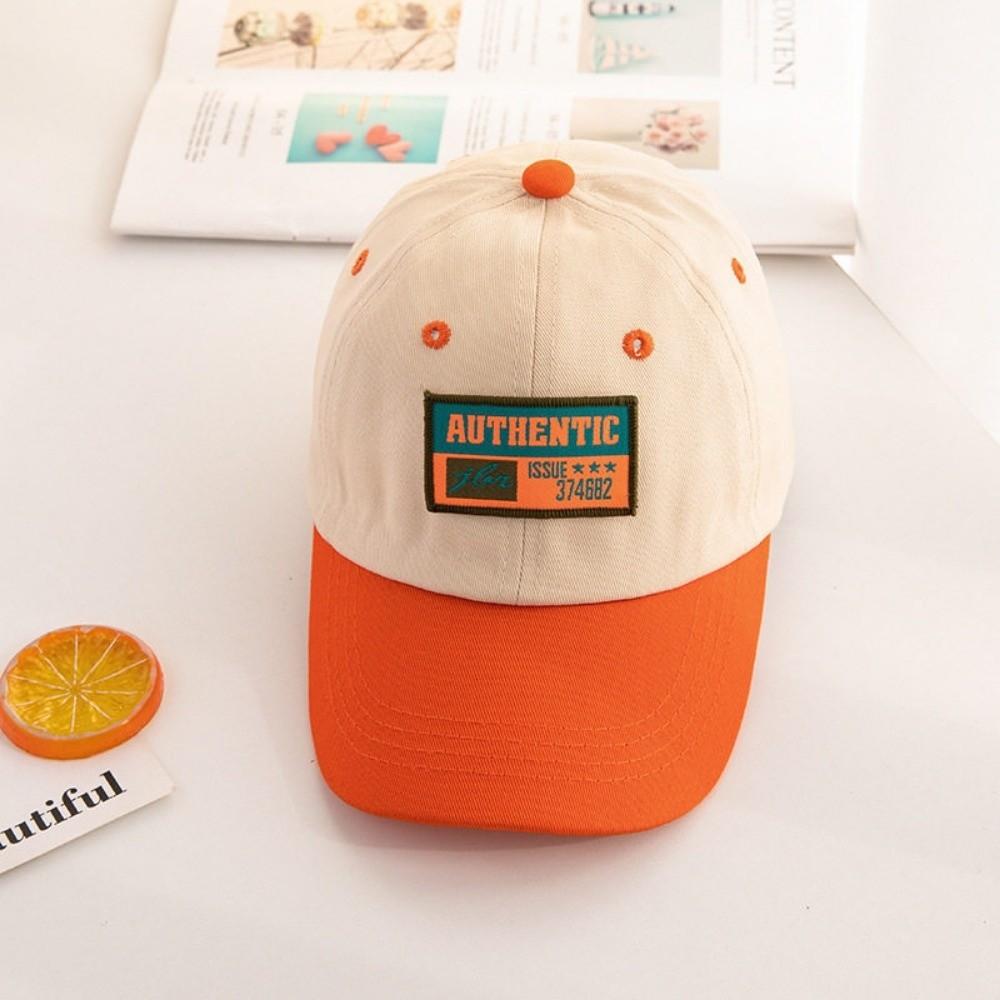 Breathable Children Baseball Caps Letter Embroidery Duck Tongue Cap New Sunshade Cap Outdoor