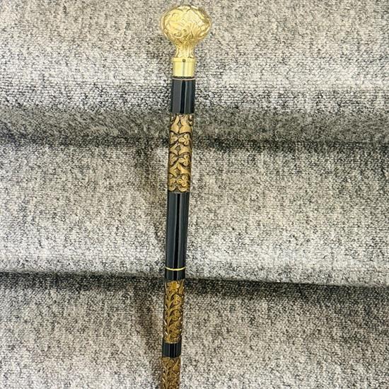 91,44 см Рабочий стиль Трость для ходьбы Деревянная палка Латунная ручка-набалдашник Подарок Вашим любимым