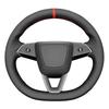 Car Steering Wheel Cover Faux Leather For Tesla Model 3 Highland  2024 2025 Braiding Cover For Tesla Steering wheel