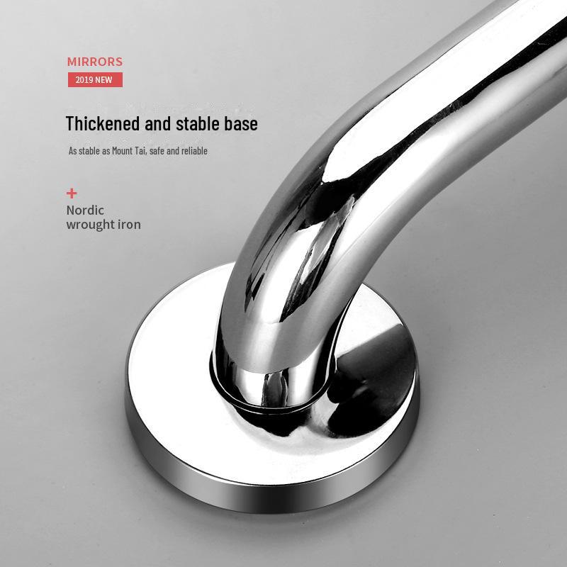 304 Stainless Steel Barrier-Free Bathroom Safety Handrail for Disabled and Elderly
