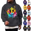 Men's Casual Hoodie Fashion  Sweatshirt With Hood Leisure Tops Teenager Streetwear Fashion Long Sleeve Shirt Warm