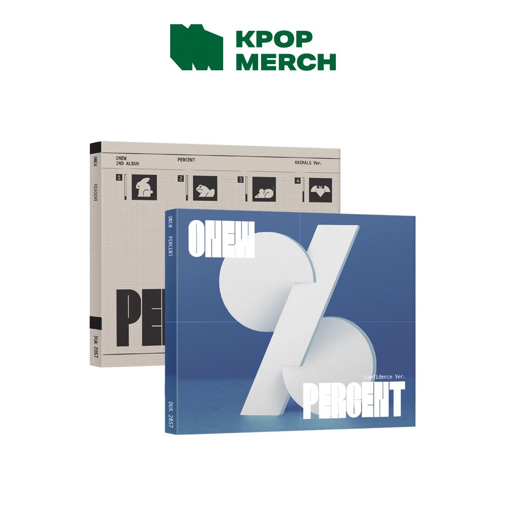 ONEW - PERCENT (Digipack Ver.)