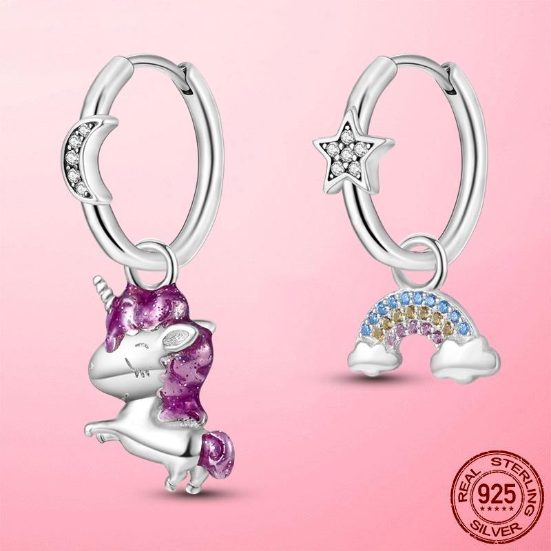 Горячие серебряные серьги-кольца 925 пробы, серебряные серьги-кольца с геометрией дельфина и следом для женщин, модные женские ювелирные изделия, подарок