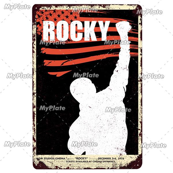 Фильм Металлическая табличка Металлический постер Жестяная табличка Табличка Металлический Винтажный Настенный декор для Бара Паба Клуба Мужской пещеры Кино На заказ