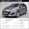 Черный чехол на дверную ручку из углеродного волокна для Mazda 5 Premacy 2004 ~ 2018 2005 2010 2013 2017, автомобильные аксессуары, набор наклеек
