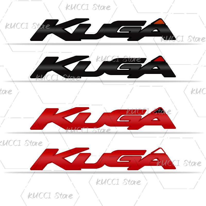 3D Car Sticker For Kuga Logo Lettering MK2 MK3 MK5 MK4 Hybrid Metal Emblem Badge Decals Decorative Accessories