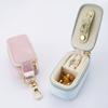 Velvet Mini Jewelry Boxes with Key Chain Jewelry Storage Case  Necklace Ring Earrings Organizer