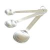 Suncraft PP-513 Silver Measuring Spoons, 3-Piece Set, Made In Japan, Stainless Steel, Dishwasher Safe, Patissiere