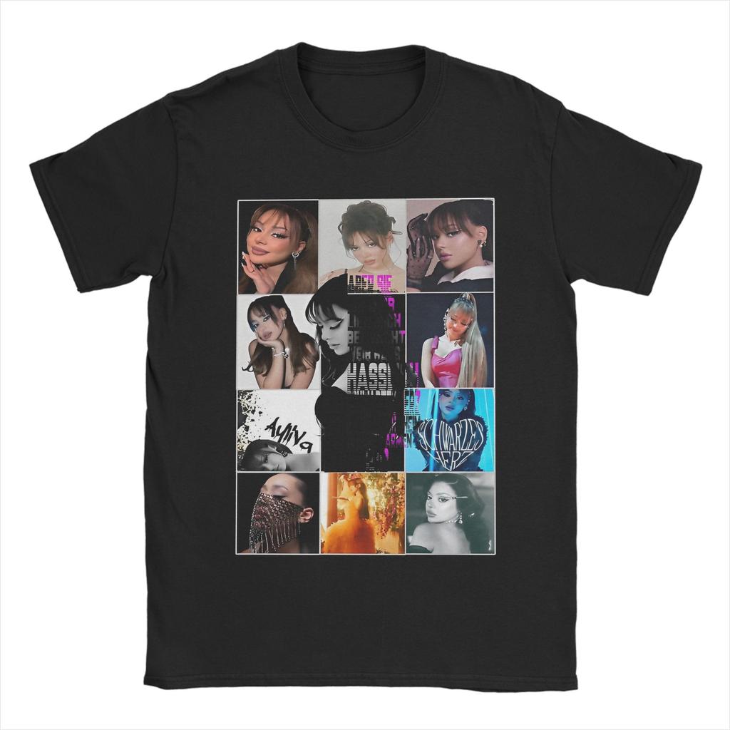 Винтажная уличная одежда Футболка Die Ayliva Tour 2025 Мужская 100% хлопок Короткий рукав Круглый вырез Летние топы