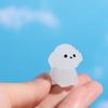 Cartoon Noctilucent Dog Figurines Handmade Micro Landscape Decoration  Car Decoration