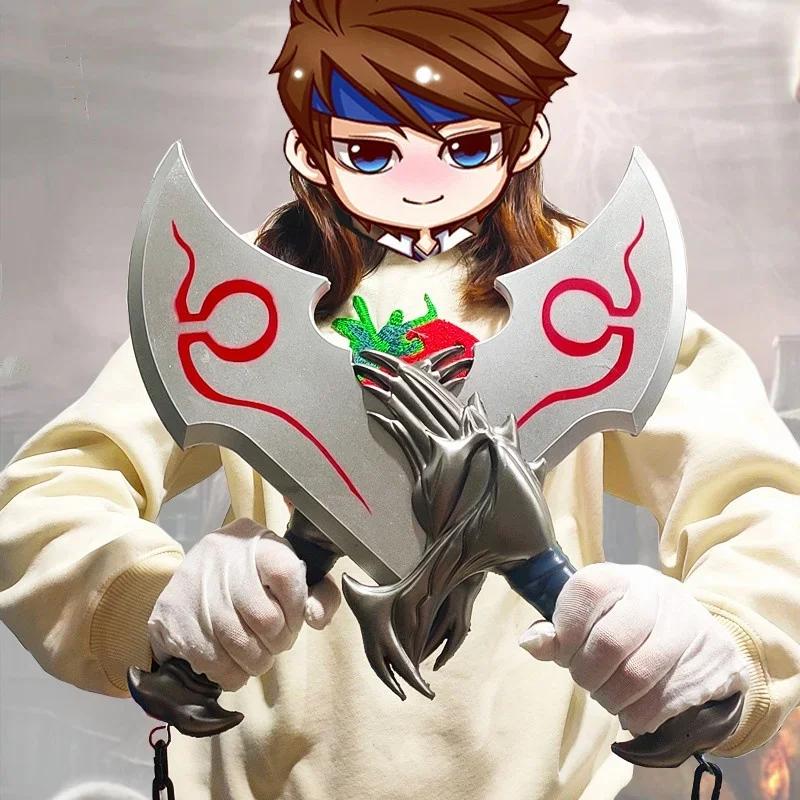 45 см Катана Кратоса God of War 4 Меч Косплей Реквизит ПУ Клинок Афины Меч Хаоса Реальный Размер Японская Катана Самурайский Меч Игрушка Подарок