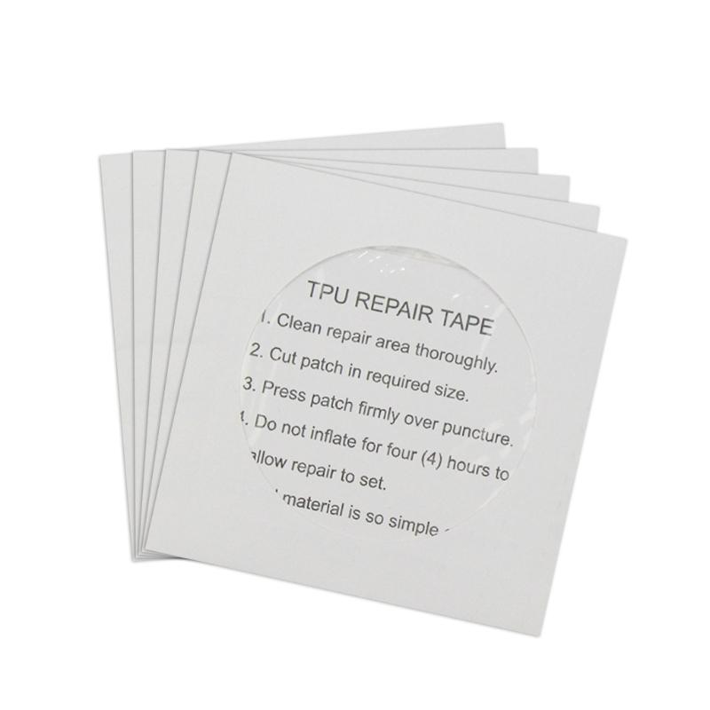 Outdoor Camping Tent TPU Repair Tape Self-adhesive Repair Sticker Raincoats Waterproof Patches Water Toy Repair Tool