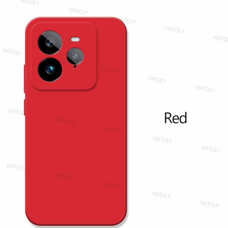Для Realme GT 7 Pro Чехол Realme GT 7 Pro Чехол-бампер противоударный TPU жидкий силиконовый защитный чехол для телефона Realme GT 7 Pro