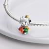 Character Charms 925 Sterling Silver Snowman Dragon Elephant Prince Fox Pendant Beads Fit Fashion Charms Original DIY Jewellery
