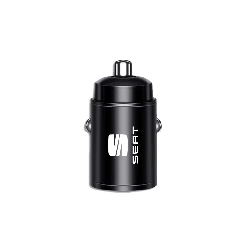 200W Car Fast Charger USB Type-C Ports Power Adapter For Seat Leon FR+ Cupra Ibiza Altea Exeo Formula Toledo Mk3 Ateca Accessory plm056