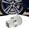 Hollow Wheel Lock Lug Nut Lug Nut Screw Removal Key Silver Tone Steel