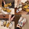 Нишевый дизайн ретро повседневные спортивные маленькие белые туфли на плоской подошве женские 2025 весна новые туфли Dexun Forrest Gump