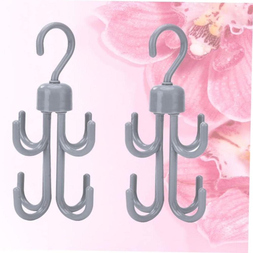 Rotatable Hanger Hook for Clothes Hats Bags Storage Rack Home Wardrobe Organizer