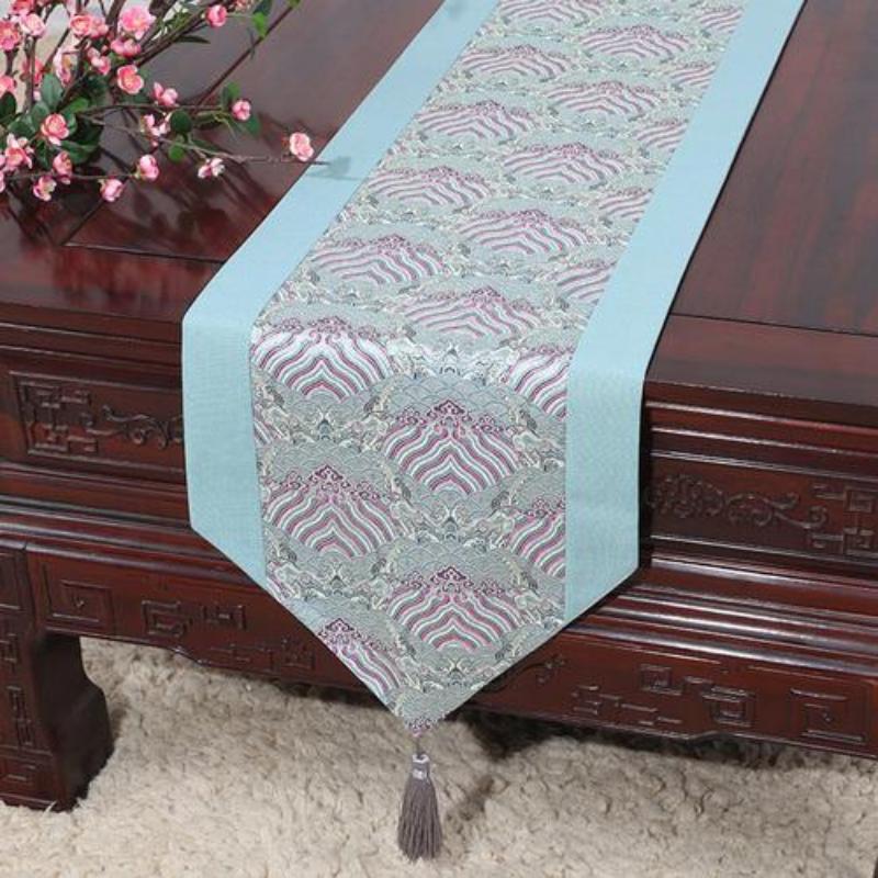Китайский парчовый ткацкий стол, флаг, модный простой сельский стол, флаг, ткань для чайного стола, ткань для художественного стола, ткань для стола
