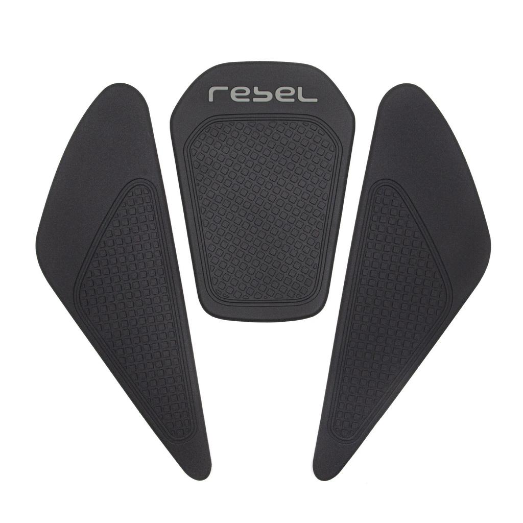 REBEL500 REBEL300 мотоциклетная резиновая накладка на бак, защитная наклейка, наклейка на колено, наклейка для Honda REBEL CMX 500 300 CM500 CM300