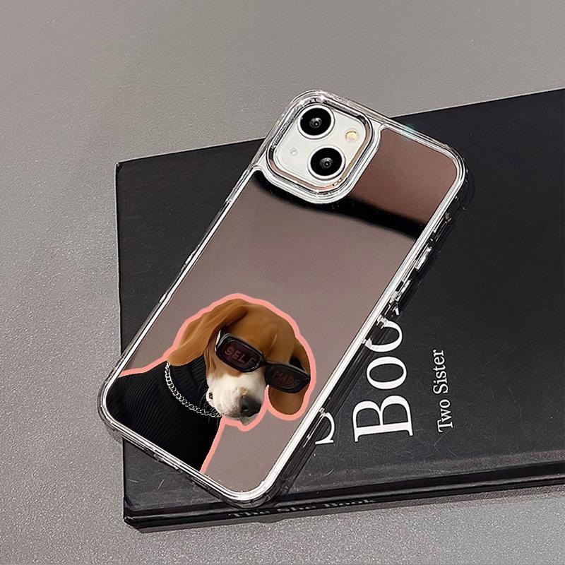 Mobile Phone Cases for iPhone 11 13 XR 15 Pro Max 12 14 Pro Max Case iPhone 16 XS Max Mirror Protective Case Mirror Exquisite Cartoon Waterproof