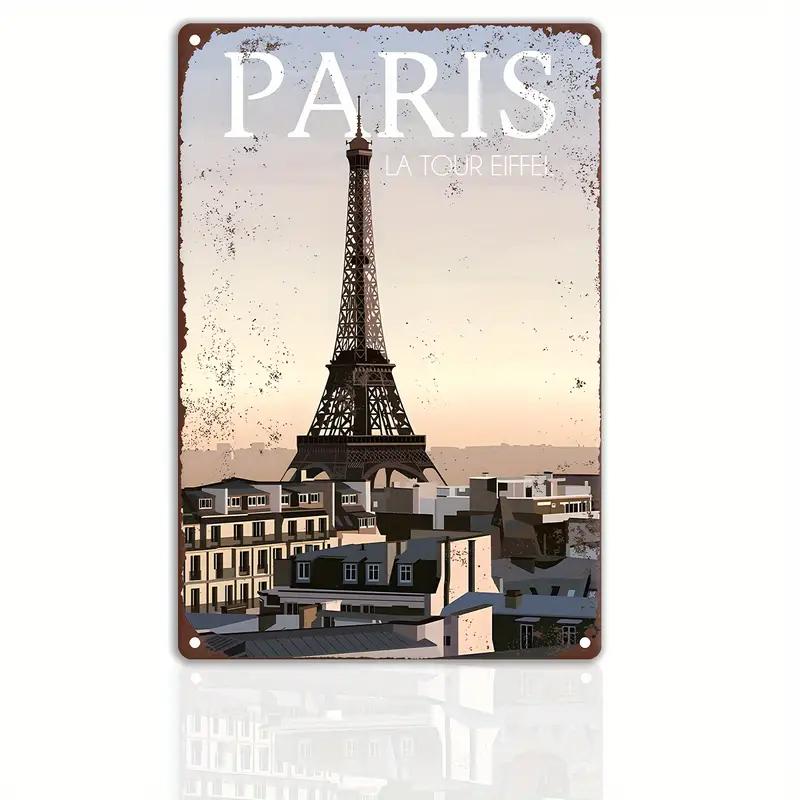 Ретро Металлическая Табличка Путешествие Вокруг Света,РИМ,ФРАНЦИЯ,МУМБАИ Винтажный Художественный Постер,Дом,Бар,Комната,паб,Отель,Кафе,Клуб Настенный Декор Подарок