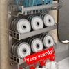 Double Towel Rack Bathroom Shelf Space Aluminium Towel Rack One Piece Wall Mounted Shelf Bathroom Toilet Bathroom Set