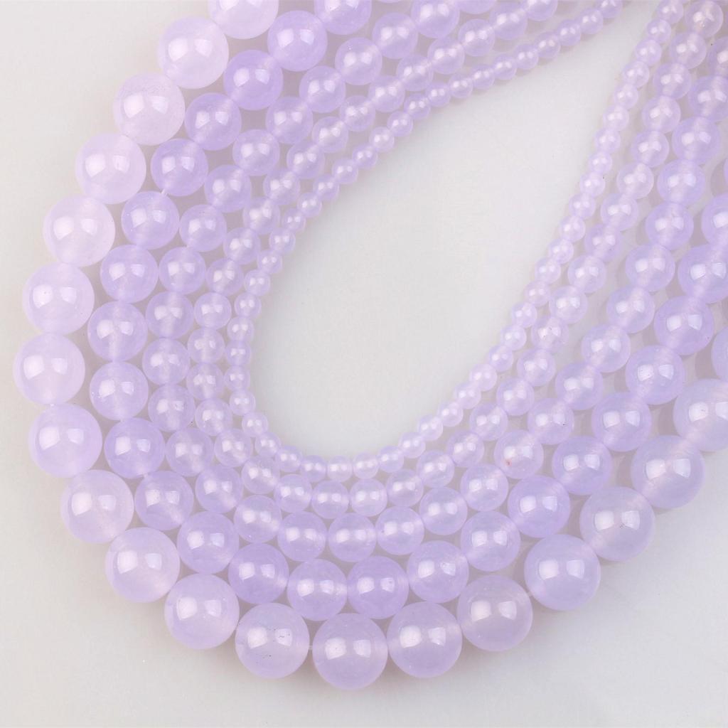 Красочные бусины из халцедона и нефрита для изготовления украшений и браслетов своими руками