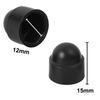 Car Screw Protection Cap M8x12x15 Plastic Hexagonal Screw Protective Caps Waterproof Rust Resistant Bolt Nut Protection Covers