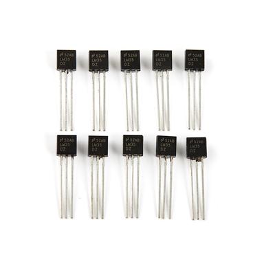 10 шт. Lm35Dz To-92 Lm35 прецизионные датчики температуры по шкале Цельсия