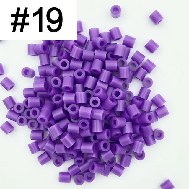5mm / 1000pcs Perler PUPUKOU  Fuse Beads Pearly Iron Beads for Kids Hama Beads Diy Puzzles High Quality Handmade Gift Toy